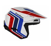 HEBO CASCO TRIAL ZONE PRO CLASSIC FIBERGLASS