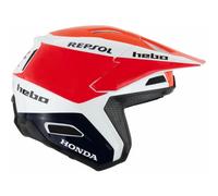 §Casco Trial Hebo Zone Pro Multicolore§