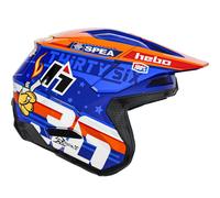 HEBO HEBO - Casco Zone Pro Toni Bou Blue 2025 XL