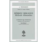 Hébreu biblique : Méthode élémentaire (exercices corrigés): 13