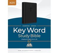 Hebrew-Greek Key Word Study Bible, Black, Indexed