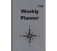 Hebrew Weekly Planner 5786 (2025 - 2026) Miami, Florida: All the dates you don’t want to miss. Holidays, Fasts, Schedules, and Festivals - All in one place