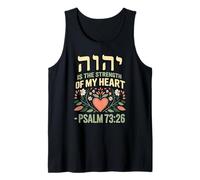 Hebrew Yod Hey Vav Hey è la Forza del Mio Cuore Canotta