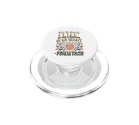 Hebrew Yod Hey Vav Hey è la forza del mio cuore PopSockets PopGrip per MagSafe