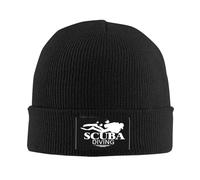 HEBUOUI Divertente Scuba Diving Bonnet Cappelli Cappello A Maglia di Strada per Le Donne degli Uomini Caldo Inverno Dive Skullies Berretti Berretti Regalo di Natale Personalizzato per Il Fidanzato