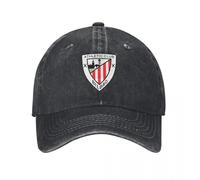 HEBUOUI Vintage Club The Los Leones Atletica Bilbao Cappellini da Baseball Uomo Donna Distressed Lavato Copricapo Outdoor Running Golf Caps Cappello Migliore Amico Regali Halloween