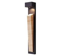 HEBXMF Applique da parete a LED da 7W a luce calda, impermeabile, per esterni, stile industriale moderno, ideale per cortili, fattorie, gazebo e illuminazione a parete.
