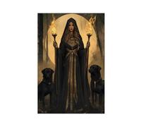 Hecate nella mitologia greca su tela, decorazione artistica da parete per soggiorno, camera da letto, 60 x 90 cm