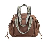 Hecatombic Borsa Organizer Da Viaggio Multifunzione, Grande Borsa Per Mamme (Marrone scuro)