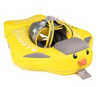 HECCEI Salvagente Neonato Mambobaby Ciambella Non Gonfiabile Baby Swim Float Morbido e Durevole per Bambini 3-24 Mesi