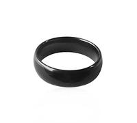 Hecere Anello in ceramica impermeabile, NFC Forum Type 2 215 496 byte Chip per telefono cellulare, tecnologia di rilevamento omnidirezionale, può essere indossato(faccia stretta NFC 215 21mm)