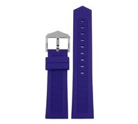 HECHENBAO Cinturino in silicone compatibile con Q1 M1 M2 catena for orologio in gomma impermeabile nera da 28 mm adatta for l'uso quotidiano(Blue A)
