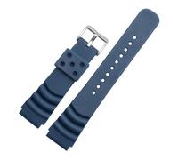 HECHENBAO Cinturino in silicone da 20/22 mm compatibile con SKX007/SRPA21J1 SBBN013 SRP601J1 N. 5 braccialetti for sport acquatici cinturino adatto for l'uso quotidiano(Blue,22mm)