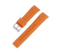 HECHENBAO Cinturino in silicone liquido da 20 mm 22 compatibile con orologio GT5 GT4 GT 3 Watch4 Smartwatch cinturino universale a sgancio rapido adatto for l'uso quotidiano(Orange01,22mm)