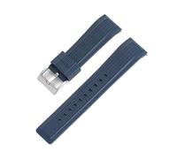 HECHENBAO Cinturino in silicone liquido da 20 mm 22 compatibile con orologio GT5 GT4 GT 3 Watch4 Smartwatch cinturino universale a sgancio rapido adatto for l'uso quotidiano(Royal blue01,22mm)