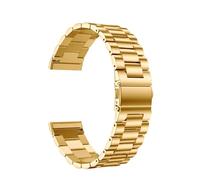 HECHENBAO Compatibile con il cinturino dell'orologio in acciaio inossidabile Versa Lite/versa2/3 fibbia piatta adatto for l'uso quotidiano(Gold)
