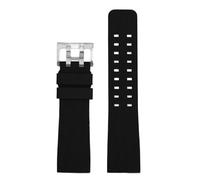 HECHENBAO Compatibile con l'orologio in gomma H78585333 con cinturino da 24 mm adatto all'uso quotidiano(Black)