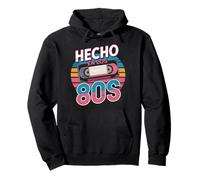 Hecho En Los 80s Latino Retro Vintage Messico Espanol Orgoglio Felpa con Cappuccio