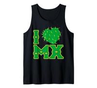 Hecho en México Nopal Cactus Mexican Roots Pride Latinx Canotta