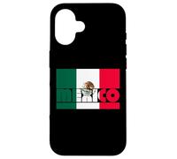 Hecho en México Souvenir Recuerdo del Tequila y el Mariachi Custodia per iPhone 16