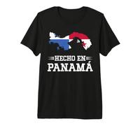 Hecho en Panamá Bandiera panamense Panama Maglietta Premium