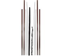 Hecht International 100690102-VH Zanzariera per Finestra, Marrone, 130 x 150 cm