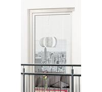 Hecht International di poliestere zanzariera porta 130 x 220 cm in antracite, 1 pezzi, 101140205 CU