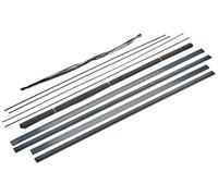 'Hecht International finestra Kit flaechenbuendig"Compact 130 x 150 cm in antracite, 1 pezzi, 101020107 VH