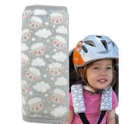 HECKBO 2x Cuscinetti Pecore & Nuvole - Morbidi per Seggiolino & Marsupio - Bimbi e Bimbe