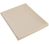 Heckett Lane Uni Satin Custodia per Cuscino, Cuban Sand, 80 x 80 cm