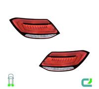Heckleuchten-Set a Sinistra/Destra LED HELLA per Di CLS (C257) +