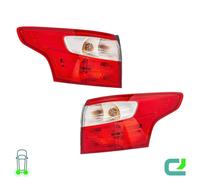 Heckleuchten-Set SX/ Dx P21W HELLA per Ford Focus III Turnier