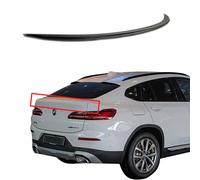 Hecklippe Adatta Per BMW X4 F98 G02, Spoilerlippe SUV Tuning Nera -2018 Schw