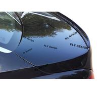 Heckspoiler BMW 7er E65 Nero Opaco, Lip Spoiler Posteriore, Ala Posteriore