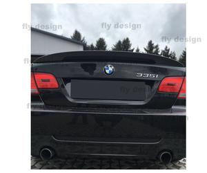 Heckspoiler High Kick Per BMW 3er E90 Berlina 2005-2012 Lucido SCHWARZ Larg
