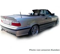 Heckspoiler Passend Für BMW 3er E36 Cabrio Fly Design Spoilerlippe Nero Opaco