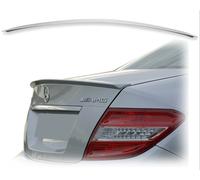 Heckspoiler Passend für Mercedes C W204 Spoiler Lackiert Silber Met. 775 Type A