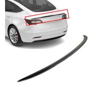 Heckspoiler Per Tesla Model 3 2017- In Nero Verniciato, fly design, Lippe