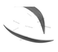 Heckspoilerlippe In Carbon Optik ABS Per BMW 1er E82 Coupe 09/2004-10/2013