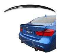 Heckspoilerlippe SCHWARZ GLANZ Lucid fly design Per BMW 3er F30 Berlina 2011-