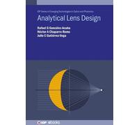 Héctor A Chaparro-Romo Rafael G González-Acuñ Analytical Lens (Copertina rigida)