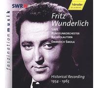 HECTOR BERLIOZ Fritz Wunderlich Historical Recordings 1954-1965 (CD)