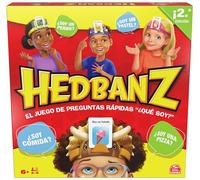 Hedbanz Seconda Edizione, gioco da tavolo con immagini da indovinare per tutta la famiglia, giochi per serate in famiglia, giochi per bambini, giochi di carte per famiglie e bambini dai 6 anni in su