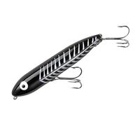 Heddon Zara Spook - Esca Artificiale, X9255XBW, Black Shore Minnow, 4 1/2 Inches