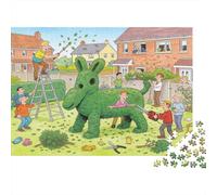 Hedge taglio disastro Puzzle in Legno Impermeabile Puzzles Da 1000 Pezzi Regali Per Adulti Impossibili Giochi Di Impegnativi