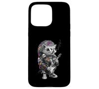 Hedgehog Fear Lo stile punk rock Custodia per iPhone 15 Pro Max