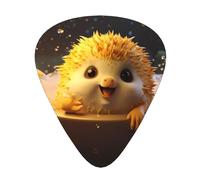 Hedgehog in bubble bath set di plettri per chitarra, 3 diversi spessori, 12 pezzi per una varietà di strumenti