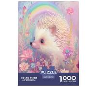 Hedgehog Jigsaw Puzzle Impossibili 1000 Pezzi Decorazione Per La Casa. Giochi Rilassamento E Intelligence Per Adulti E Ragazzi Da 14 Anni 70x50cm/1000pcs