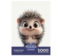 Hedgehog Jigsaw Puzzle Impossibili 1000Pcs Decorazione Per La Casa. Rilassamento E Intelligence Per Adulti E Bambini Da 12 Anni 70x50cm/1000pcs