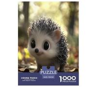 Hedgehog Jigsaw Puzzle Impossible 1000 Pezzi Decorazione Per La Casa. Giochi Rilassamento E Intelligence Per Adulti E Ragazzi Da 14 Anni 70x50cm/1000pcs